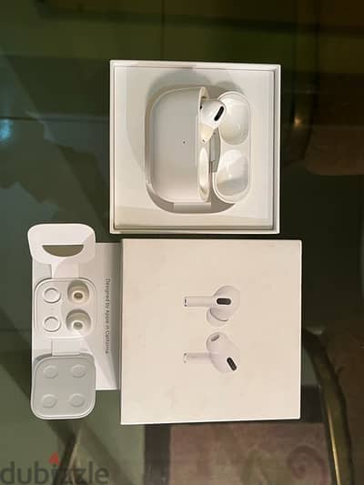 Apple airpods pro original 1 left only & case & box