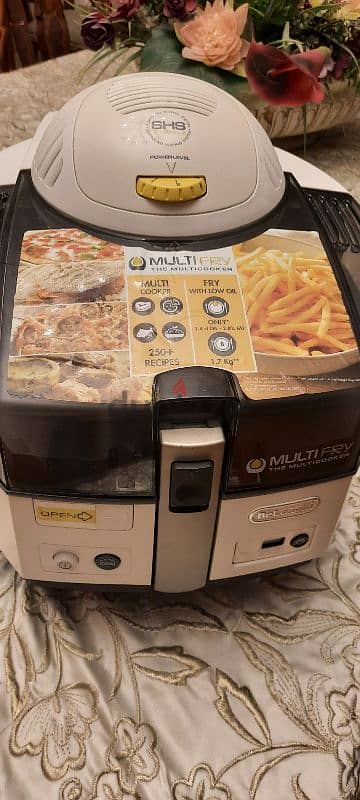 اير فراير  Air Fryer ديلونجى 1700 لتر اكبر حجم وشوايه فوق وتحت كمان 3