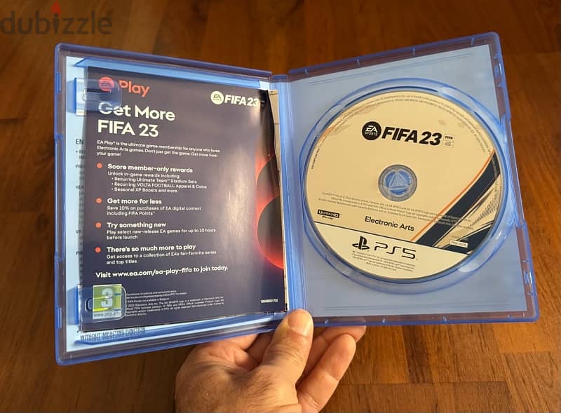 Fifa23 PS5 CD with box 1