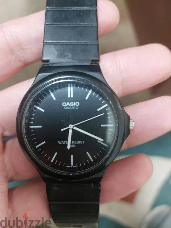 ساعة كاسيو كوارتز انالوج Casio watch analog 1