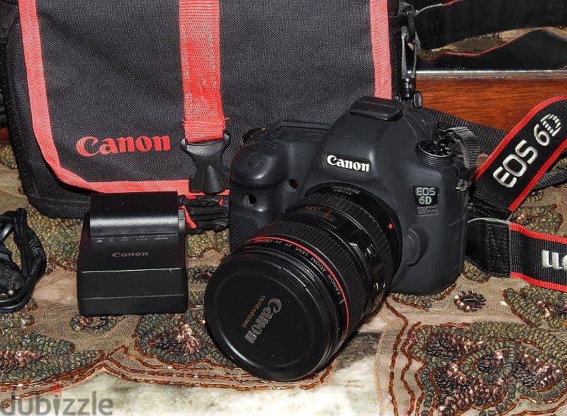 CANON 6D lens 24-105 F4 USM 1