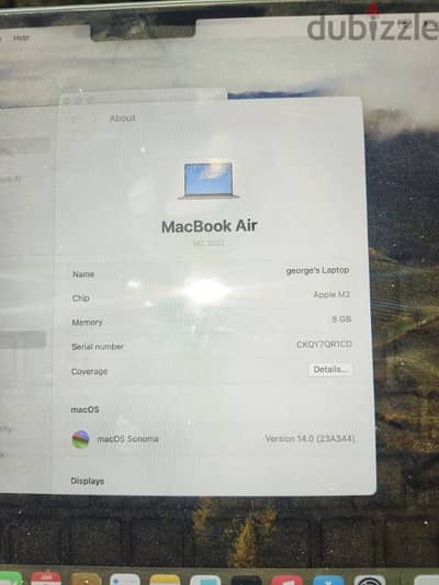 Mac Book Air M2 2022