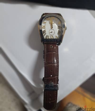 aigner used watch ساعه اجنر اصليه من سلطنه عمان