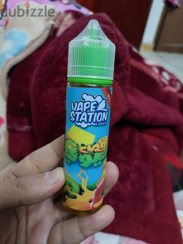 ليكويد vape station مانجو كيوي 4