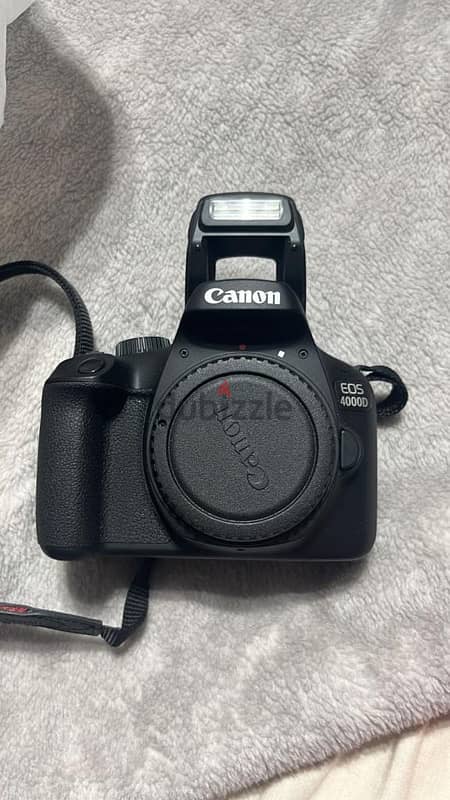 Canon EOS 4000D DSLR Digital Camera with 18-55mm III Lens - Black 4