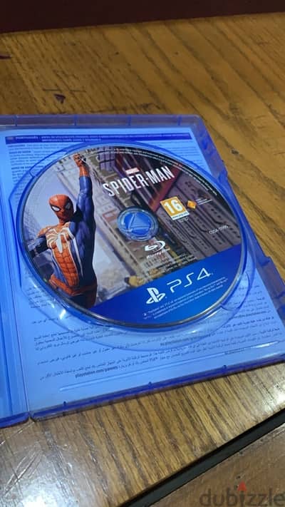 spiderman cd ps4