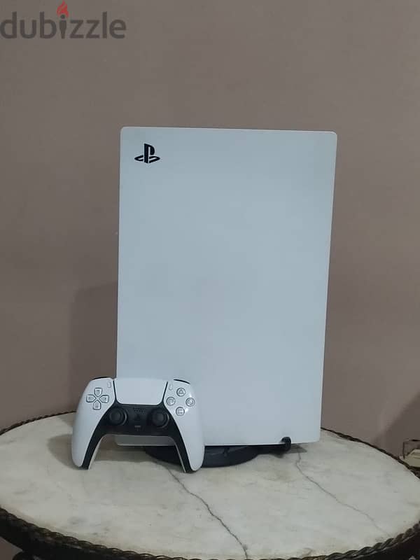 ps5 النسخة ديجتال معه دراع 2