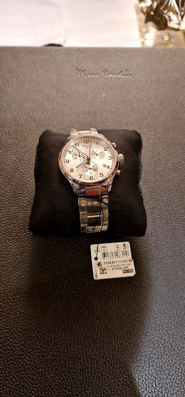 Tissot T - Sport Chronograph Silver Dial 0