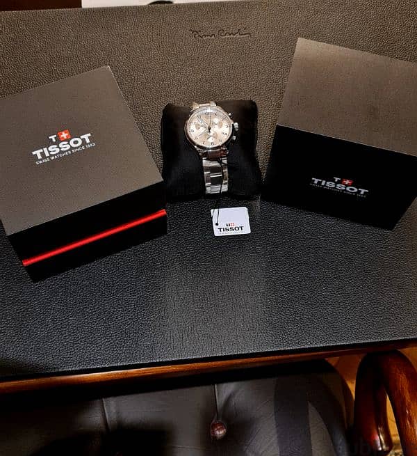 Tissot T - Sport Chronograph Silver Dial 3