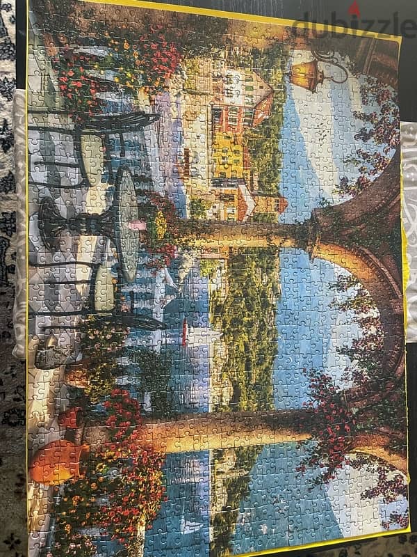 2 puzzles 1000& 500 pcs 0