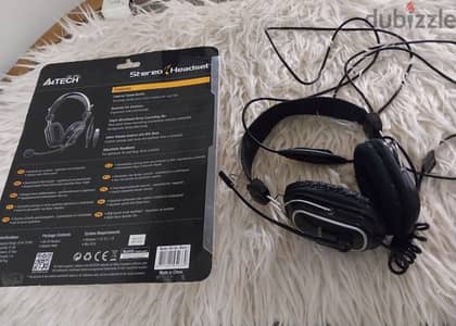 A4tech headset with noise cancelling