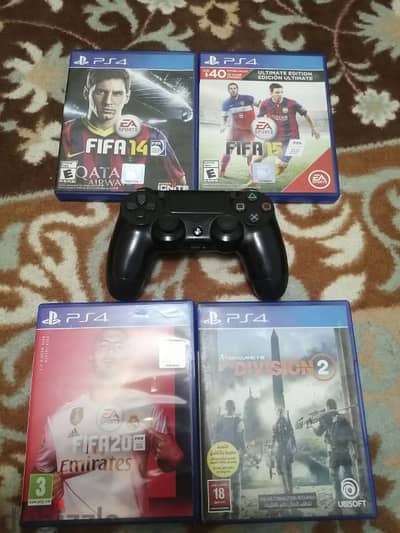 Playstation 4 games w Ps4 original controller