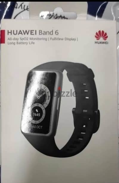 Huawei Band 6 - Sealed  ساعه هاواوى باند ٦ جديده  -العلبه مقفوله