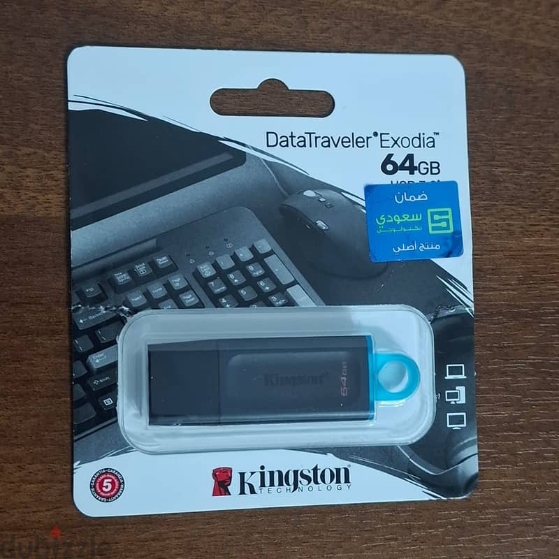 Kingston 64GB Exodia USB 3.2 Flash Drive - DTX-64GB كينجستون فلاشة 64 1