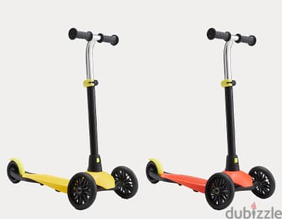 Kids' 3-Wheeled Scooter B100- Red سكوتر ديكاتلون للاطفال