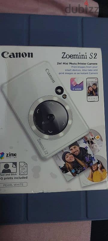 كاميرا اجمل هدية Canon Zoemini S2 0