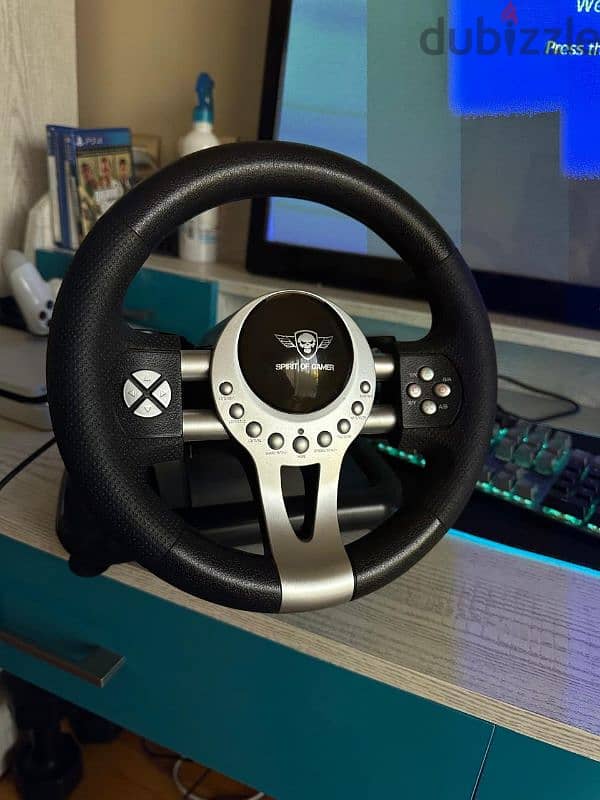 steering wheel for all playstation Xbox PC and Nintendo switch 2