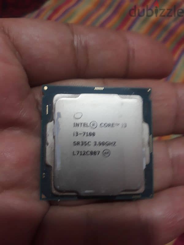 بروسيسور i3 جيل 7 processor i3 G7 1