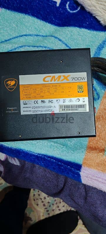 cougar power supply باور سبلاي cmx 700 watt 80+ bronze 2