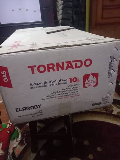 سخان غاز Tornado ديجيتال بكرتونته قابل للتفاوض