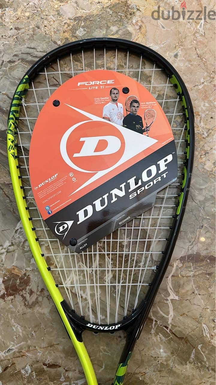 للبيع Dunlop Sports Beginner Squash Racquet Set 1