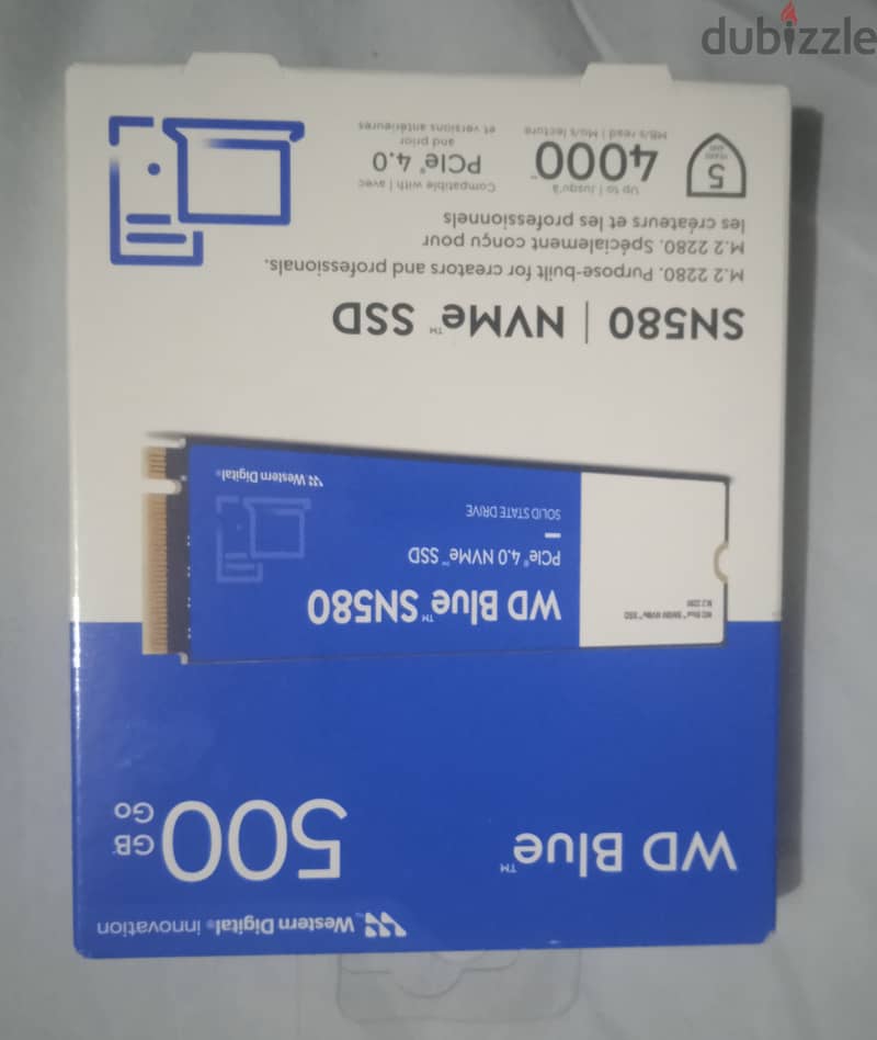 هارد ويسترن ديجيتال SSD M. 2 500 2