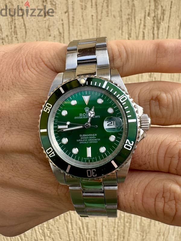 ساعة رولكس Rolex Hulk Mirror 2