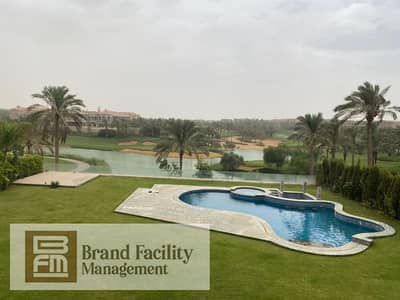 A Premium golf view villa in Katameya dunes first row on the Golf - Fully Modern furnished Villa for rent