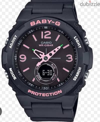 CASIO Baby-G Resin Band Analog Digital Watch for Women -