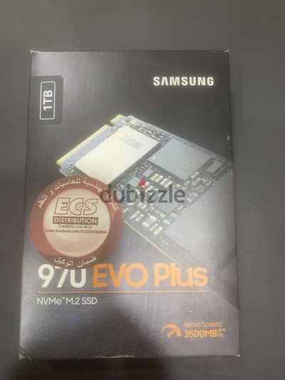 Samsung Evo Plus 970 1tb هارد للبلاستيشن 5 والكمبيوتر واللاب توب