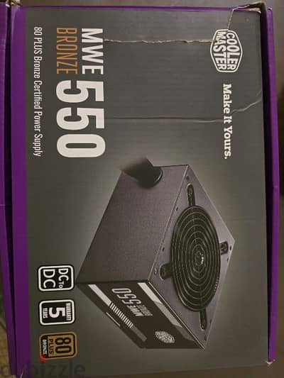 COOLER MASTER MWE BRONZE 550 USED