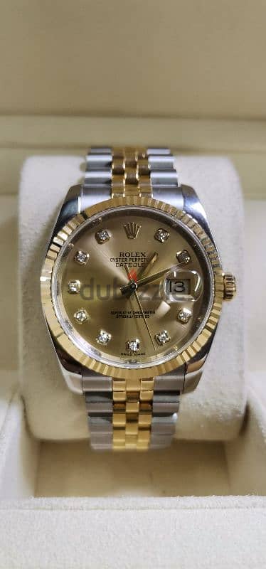 Rolex date just 36mm new lock 0