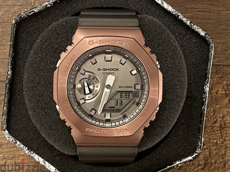 G shock GM 2100 Metal. ساعة جى شوك. سعر للبيع السريع 4