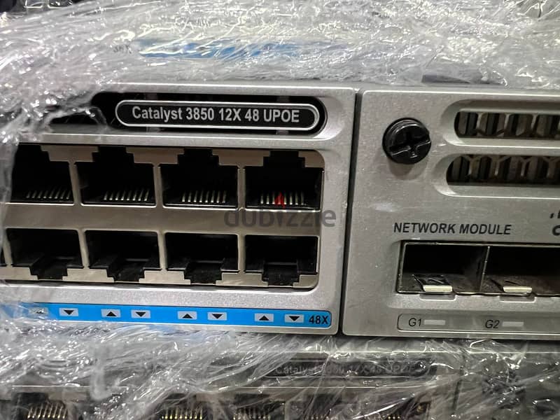 Cisco Catalyst 3850X 48PORT WS-48 PS-U 10G  السعر فى التليفون فقط 0