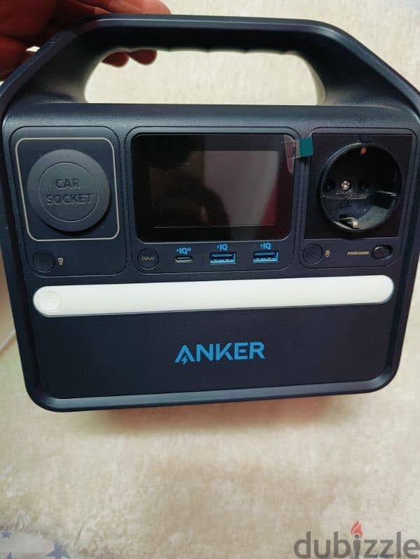 Used power station - Anker 521 PowerHouse 256Wh | 200W - Black 0