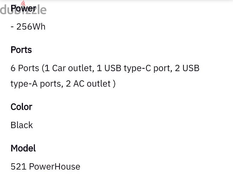 Used power station - Anker 521 PowerHouse 256Wh | 200W - Black 2