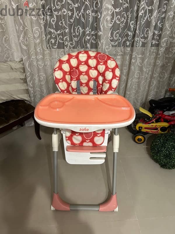 Joie Mimzy Recline Customisable High Chair to Table Chair 1