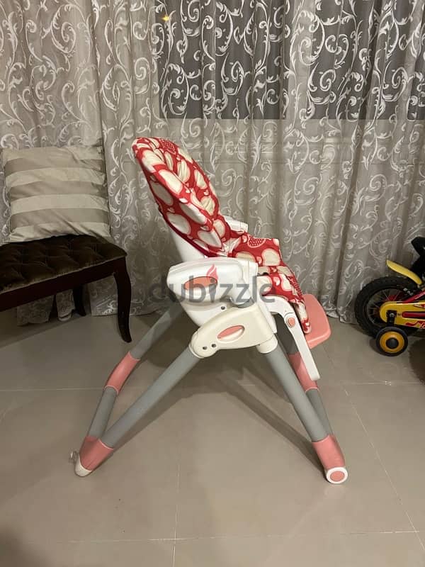 Joie Mimzy Recline Customisable High Chair to Table Chair 5