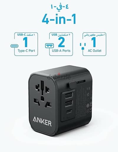 شاحن Anker 312 PowerExten