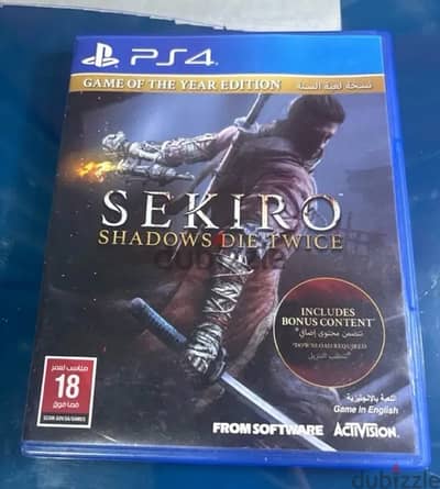 لعبة sekiro shadows die twice افضل جودة منتج مستعمل