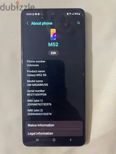 samsung m52 5g