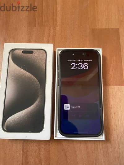 iPhone 15 pro grey like new