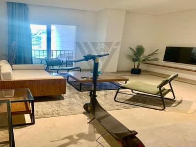 Apartment special view F. F and furnished with Ac`s in Mivida