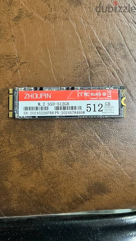 هارد M2 SSD 512GB جديد 0