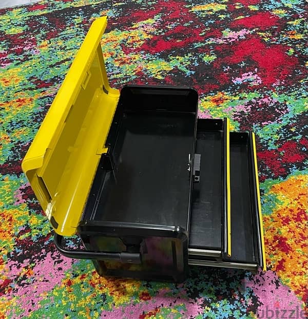 Stanley 48cm Metal Toolbox  شنطة صندوق عدة وادوات ستانلي ٢١ بوصة فارغ 1