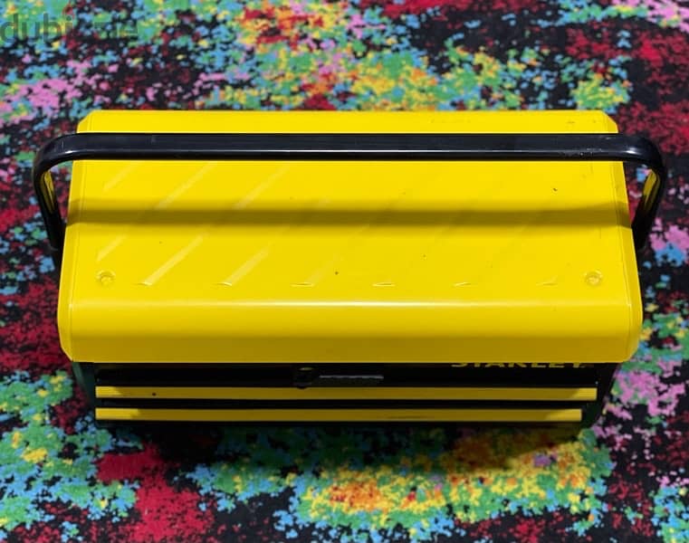 Stanley 48cm Metal Toolbox  شنطة صندوق عدة وادوات ستانلي ٢١ بوصة فارغ 3