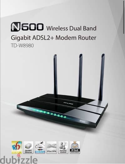 TP-LINK N600 TD-W8980 Router