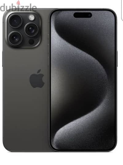 Iphone 15pro max 256 black