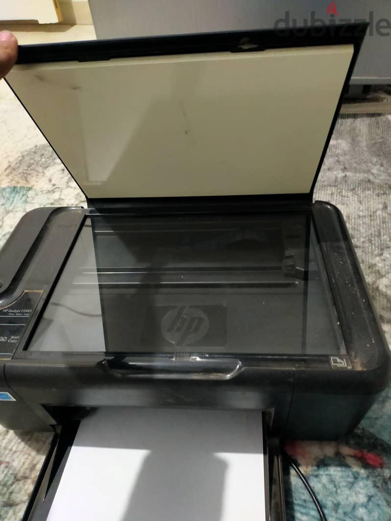 اسكنر وطابعه HP DESKJET F2483 شغاله وكل حاجه تمام بحالتها 1