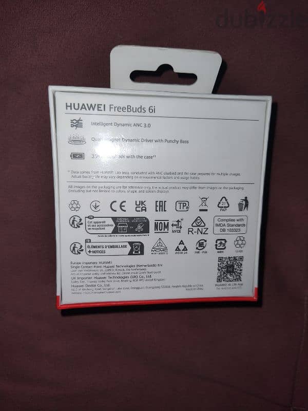 سماعه هواوي HUAWEI Free Buds 6i جديده متبرشمه 2